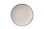 Hermia GBSATN24KY458KH Vajilla de Porcelana 24 Piezas Blanco y Marrón